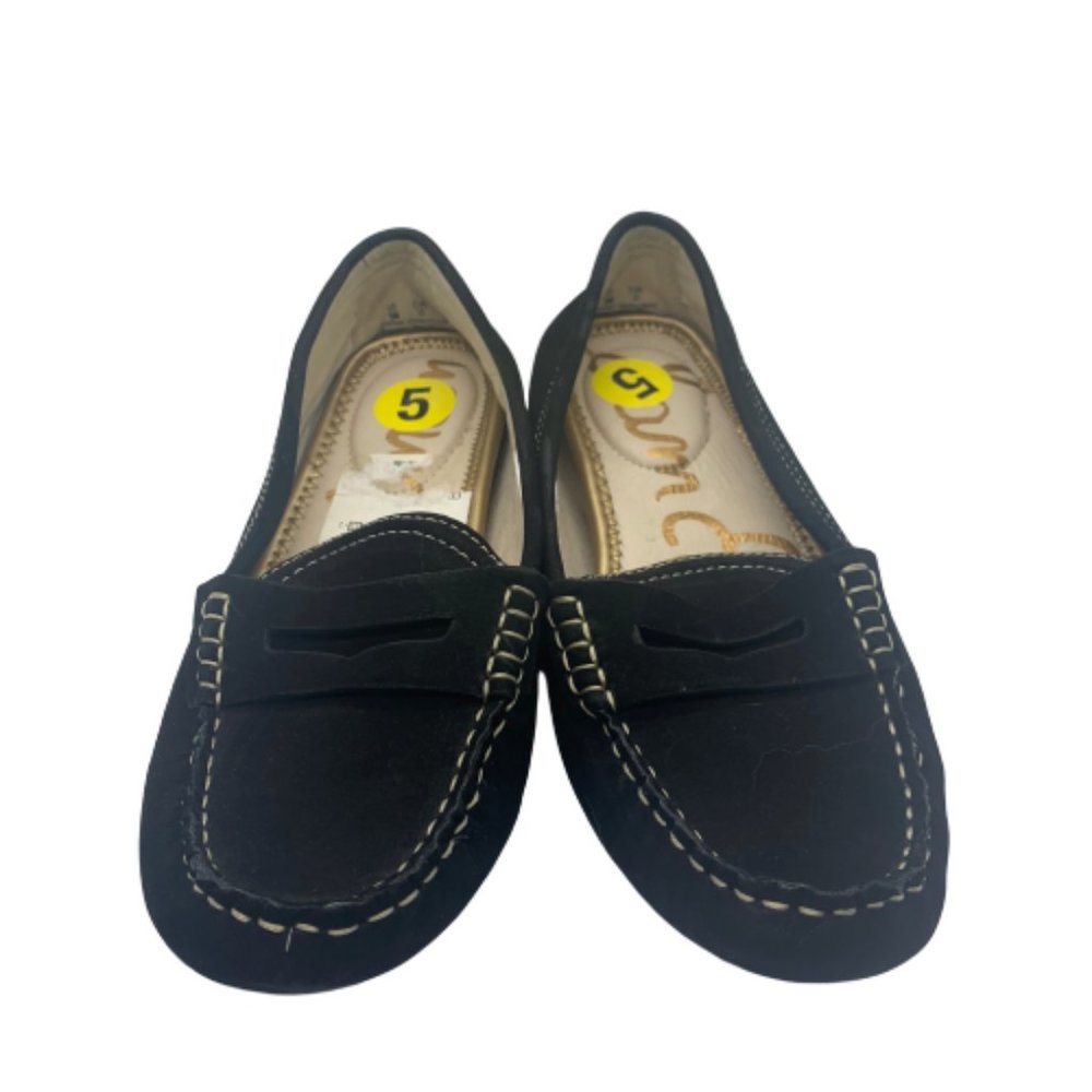 NWT Sam Edelman Black Leather Moccasin Size 5